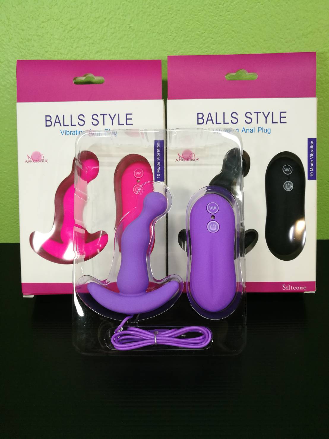 ไข่สั่น ปลายลูกชิ้น 3 สี GA19