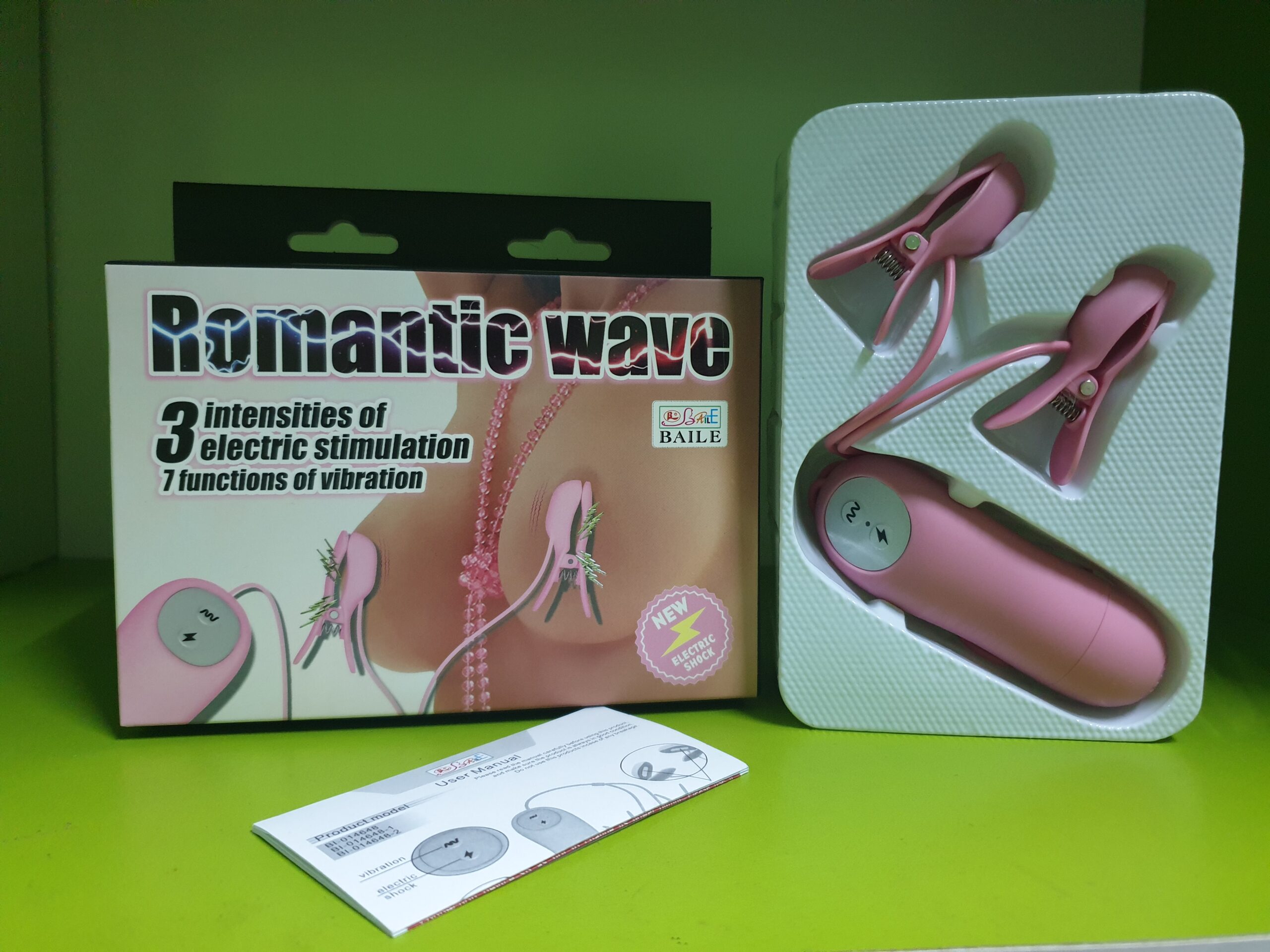 ไข่สั่นแบบที่หนีบ Romantic Wave GA49