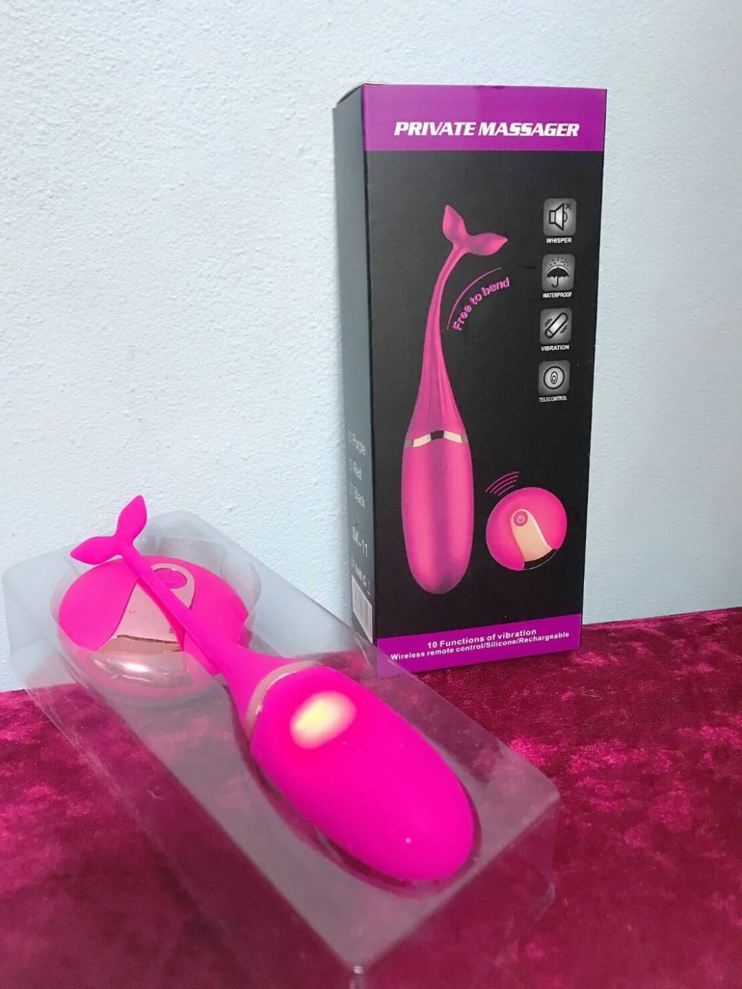 ไข่สั่นไร้สาย Private Massager GGA177