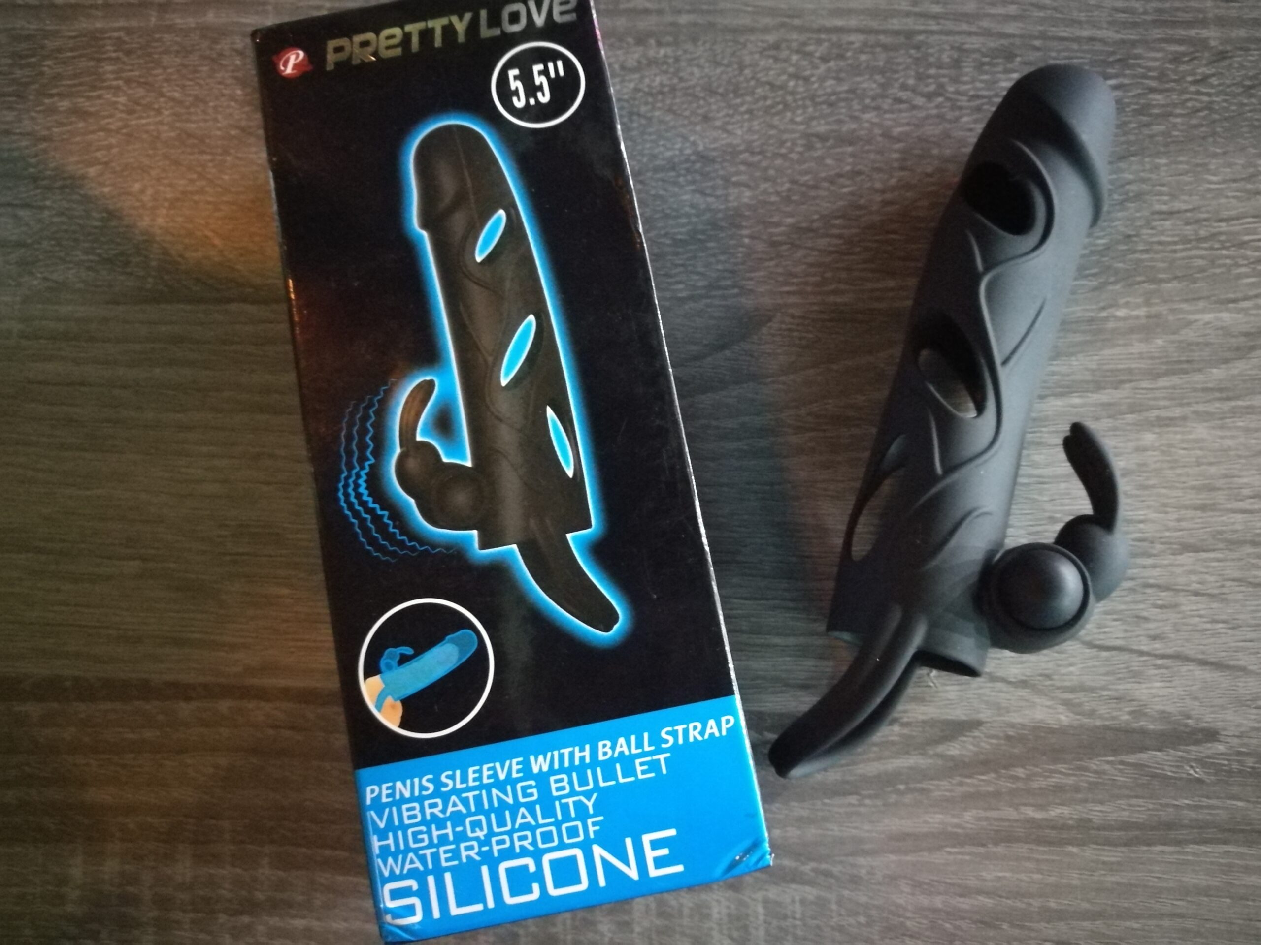 ปลอก PENIS SLEEVE WITH BALL STRAP 1 GJ34